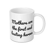 Mothers First Heroes Mug, Mother's Day Gift, Mom Mug, Hero Mom Coffee Cup, Sentimental Mug, Gift For Her, Best Mom Mug - Tawshia